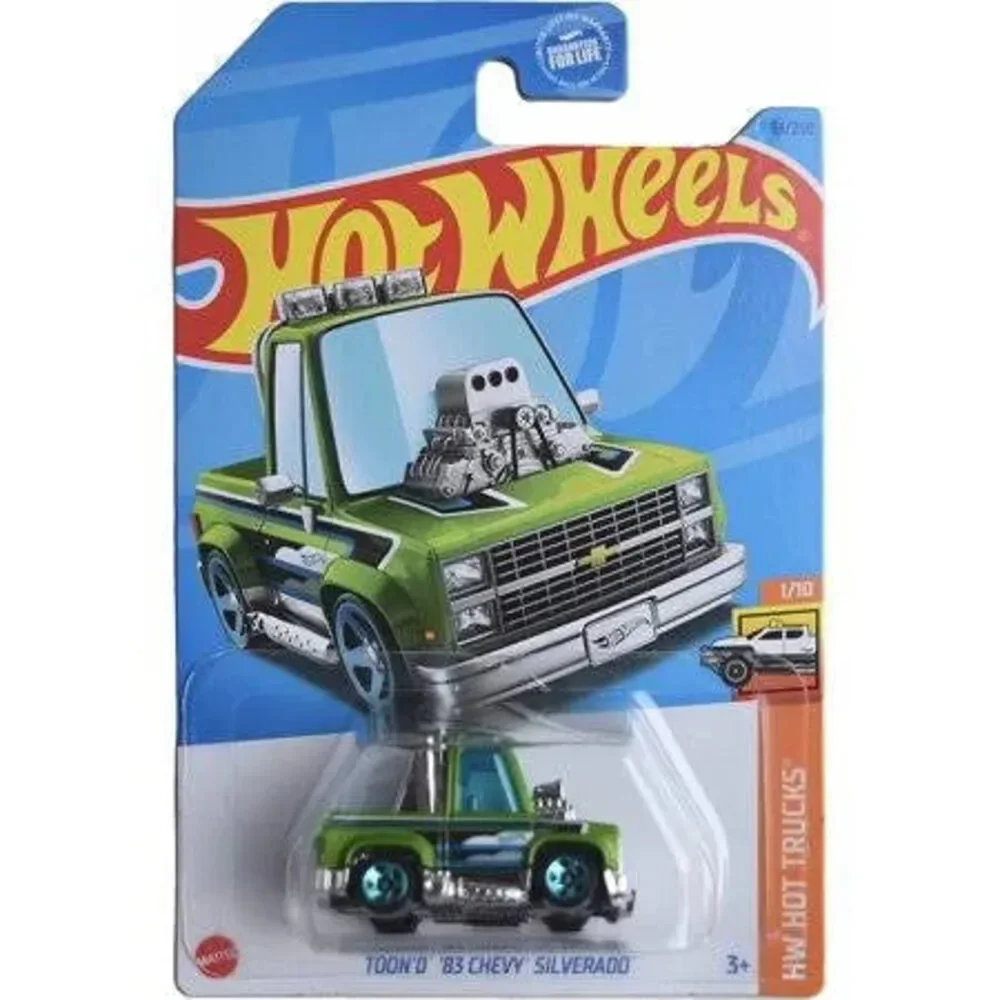 Hot Wheels Toon'd '83 Chevy Silverado Green HW Hot Trucks 1/10 93/250